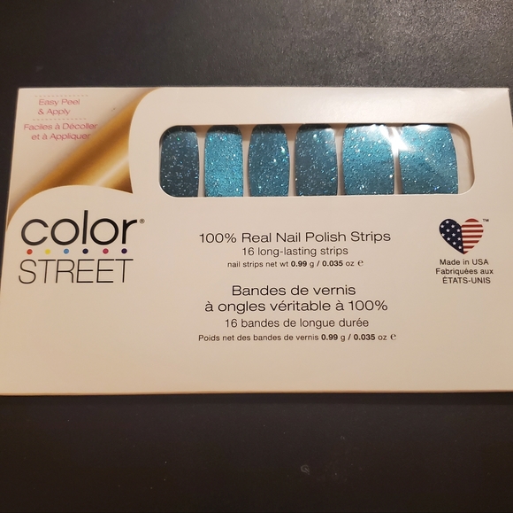 Color Street Nail Strips Teal We Meet Again (retired) - Picture 6 of 8